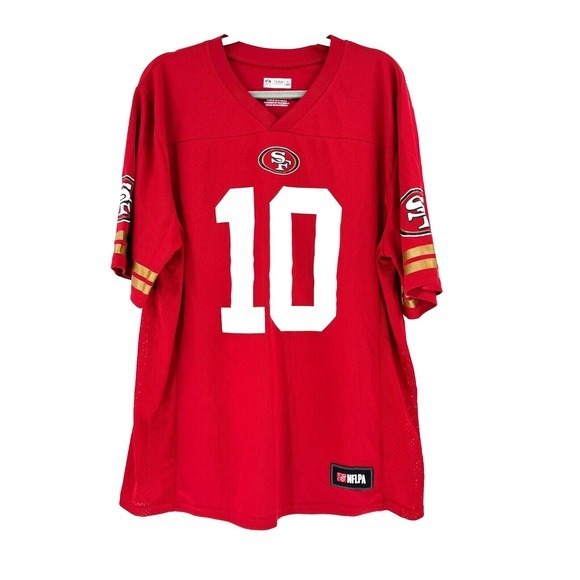 Nike Team Apparel San Francisco 49ers Jimmy Garoppolo #10 Jersey Men's Large‎ - Picture 1 of 8